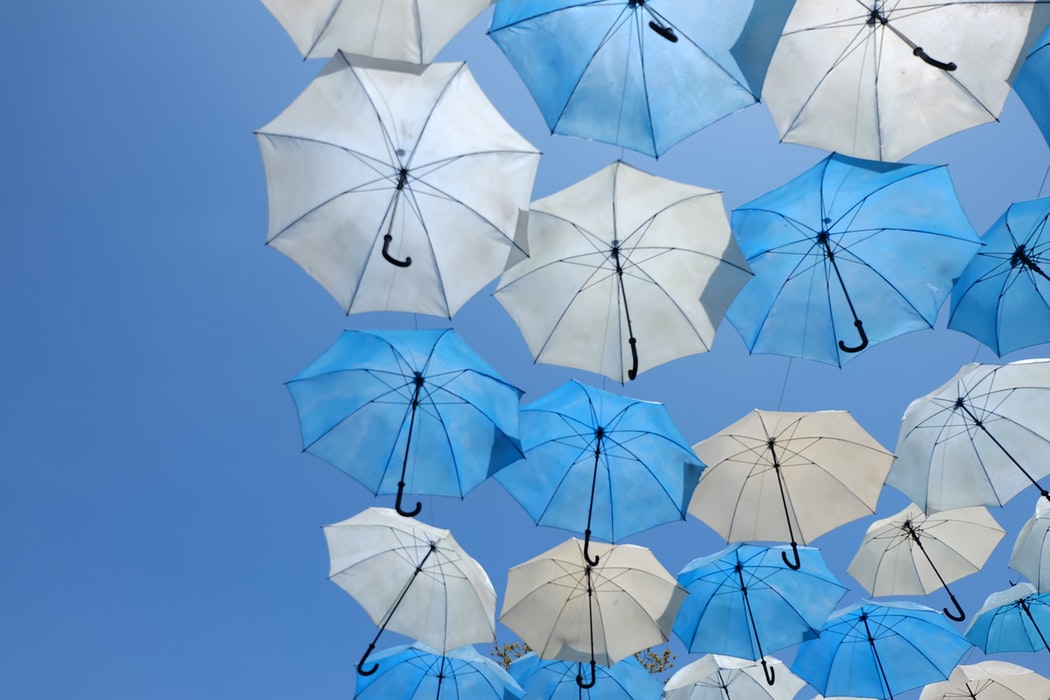 Image of umbrellas