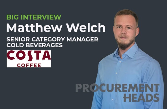 Image of Costa Coffee Senior Category Manager Matt Welch