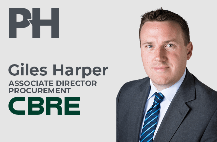 An image of procurement leader Giles Harper