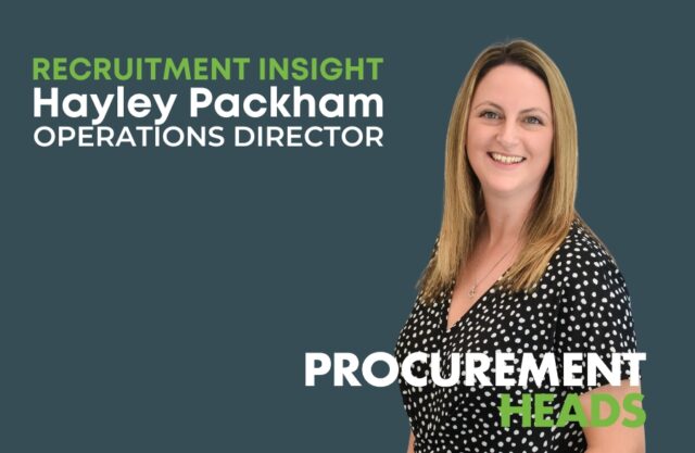 Image of Procurement Heads' Operations Director Hayley Packham