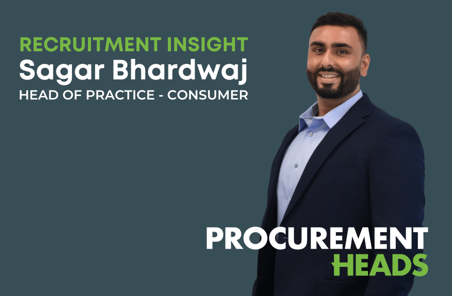 An image of Procurement Heads' Consumer Head of Practice, Sagar Bhardwaj