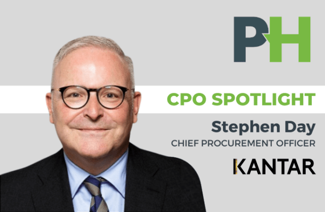 An image of Stephen Day, Chief Procurement Officer at Kantar.